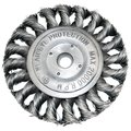 Shark Industries Knotted Wire Wheel- 4" x 1-/2"- 3 8" 14060